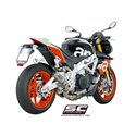 Uitlaatdemper CR-T high titanium Aprilia Tuono V4 1100-Factory-RR (17-20)