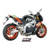 Uitlaatdemper CR-T high carbon Aprilia Tuono V4 1100-Factory-RR (17-20)