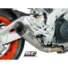 UitlaatdemperS1 titanium Aprilia Tuono V4 1100-Factory-RR (17-20)