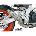 Uitlaatdemper GP70-R titanium Aprilia Tuono V4 1100-Factory-RR (17-20)