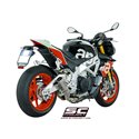 Uitlaatdemper CR-T low titanium Aprilia Tuono V4 1100-Factory-RR (17-20)