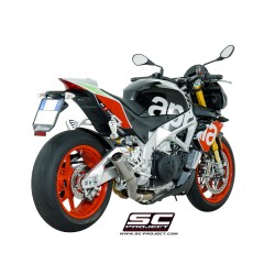 Uitlaatdemper CR-T low titanium Aprilia Tuono V4 1100-Factory-RR (17-20)