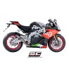 Uitlaatdemper high CR-T carbon Aprilia RSV4-RF-RR (18-20)