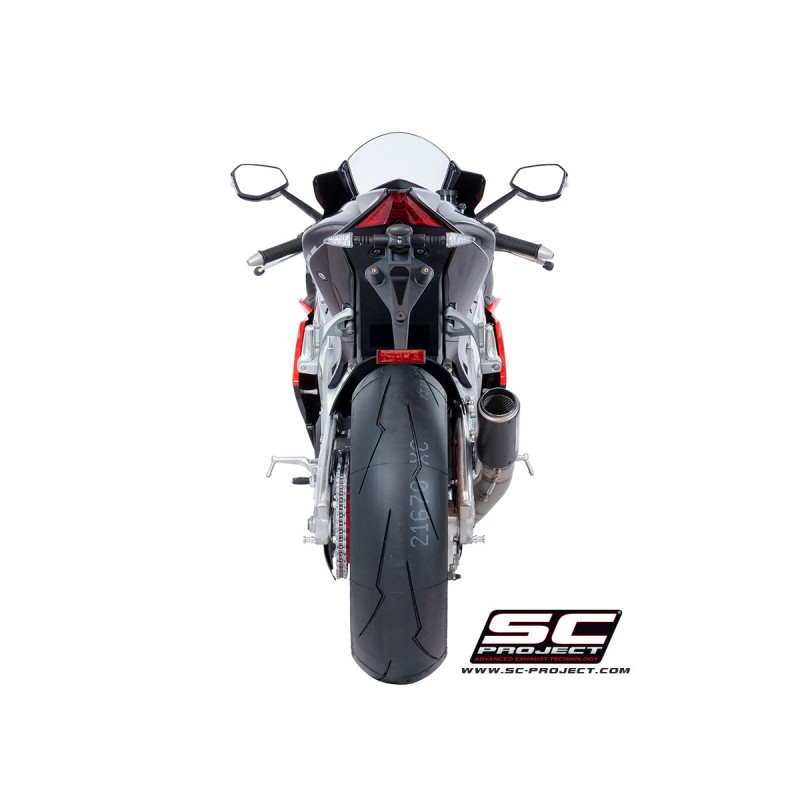 Uitlaatdemper high CR-T carbon Aprilia RSV4-RF-RR (18-20)