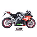 Uitlaatdemper low CR-T titanium Aprilia RSV4-RF-RR (18-20)