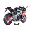 Uitlaatdemper low CR-T titanium Aprilia RSV4-RF-RR (18-20)