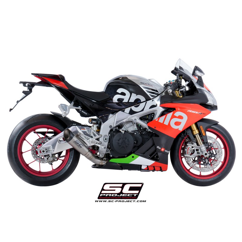 Uitlaatdemper S1 titanium Aprilia RSV4-RF-RR (18-20)