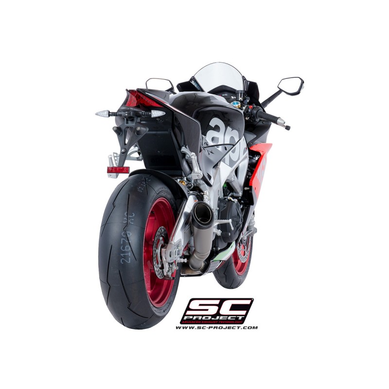 Uitlaatdemper S1 titanium Aprilia RSV4-RF-RR (18-20)