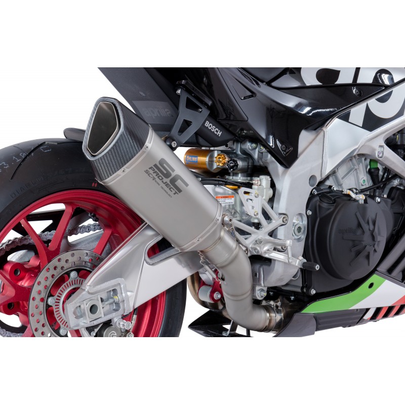 Uitlaatdemper SC1-R titanium Aprilia RSV4-RF-RR (18-20)