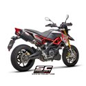 Uitlaatdempers SC1-M carbon Aprilia Dorsoduro 900 (17-20)