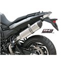 Uitlaatdemper Oval titanium BMW F800GS - Adventure (08-15)