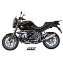 Uitlaatdemper Oval titanium BMW R1200R (11-14)