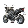 Uitlaatdemper Oval titanium BMW R1200R (11-14)