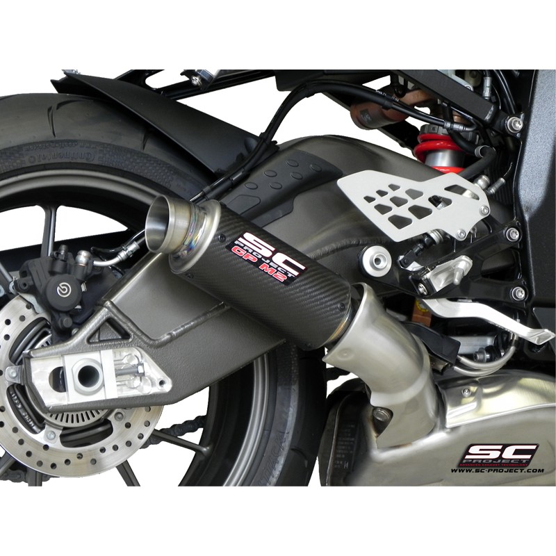 Uitlaatdemper GP-M2 carbon BMW S1000RR-HP4 (10-14)