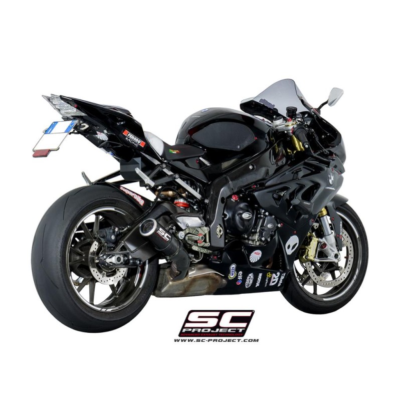 Uitlaatdemper CR-T carbon BMW S1000RR (10-14)