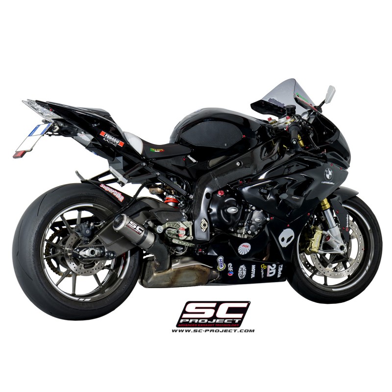 Uitlaatdemper CR-T titanium BMW S1000RR (10-14)