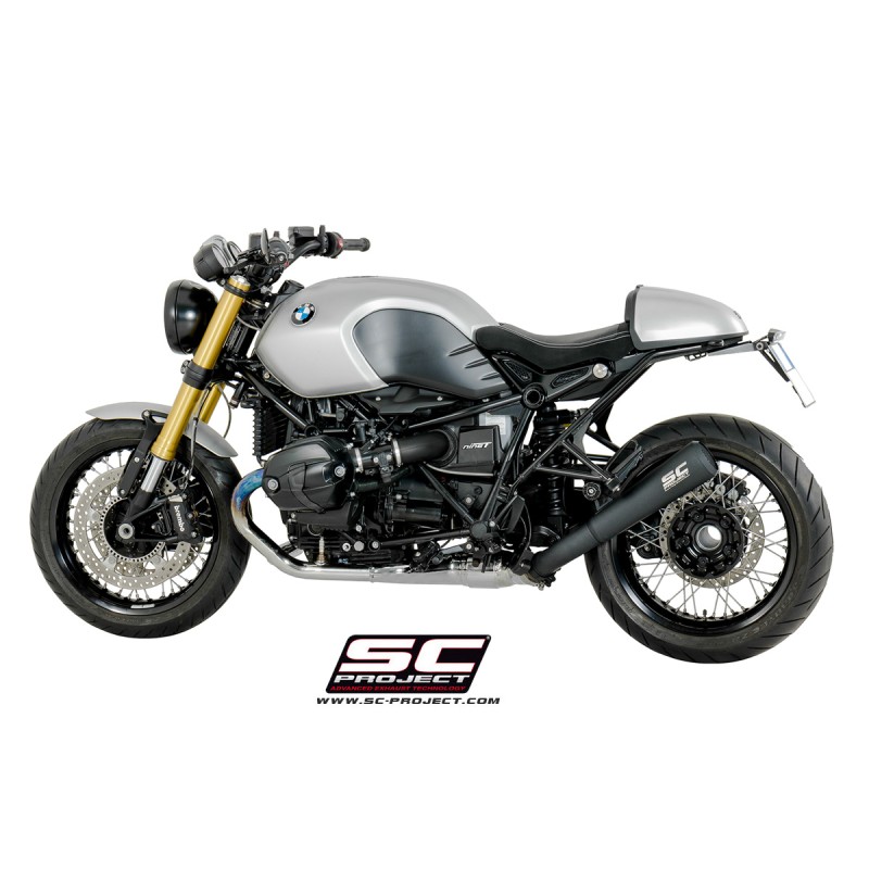 Uitlaatdemper Conical 70S zwart BMW R Nine T (14-16)