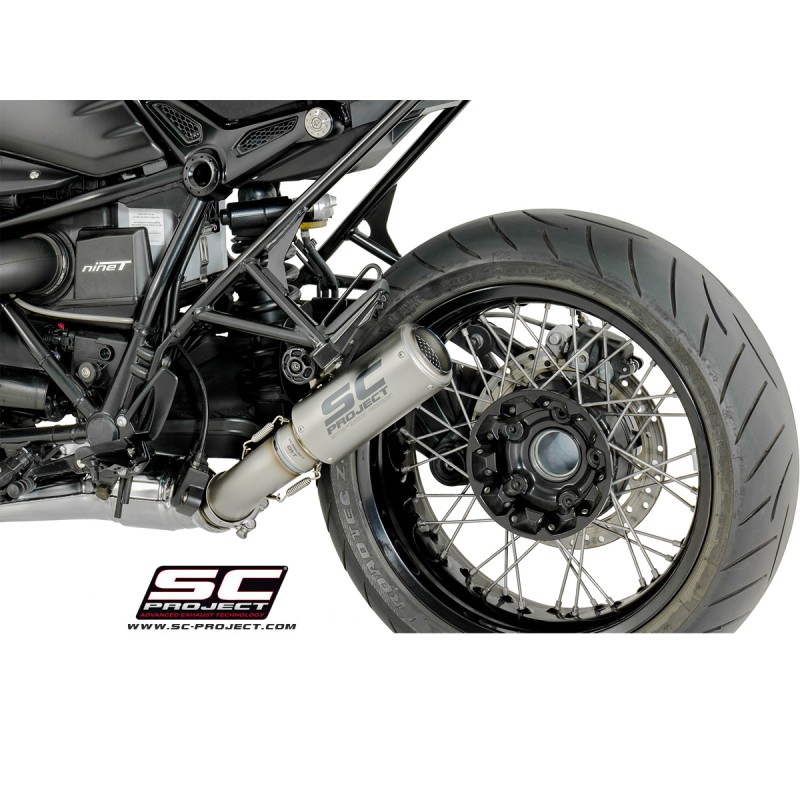 Uitlaatdemper CR-T titanium BMW R Nine T (14-16)