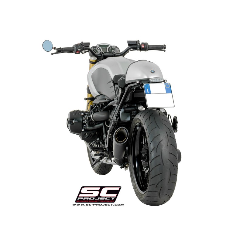 Uitlaatdemper S1 zwart BMW R Nine T (14-16)