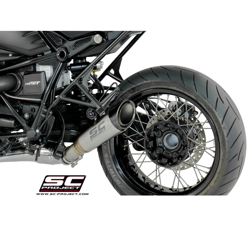 Uitlaatdemper S1 titanium BMW R Nine T (14-16)