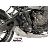 Uitlaatsysteem 2-1 70s zilver Yamaha MT-07 (17-20)