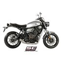 Uitlaatsysteem 2-1 70s zilver Yamaha MT-07 (17-20)