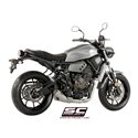 Uitlaatsysteem 2-1 70s zilver Yamaha MT-07 (17-20)