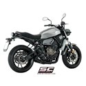 Uitlaatsysteem 2-1 70s zwart Yamaha MT-07 (17-20)