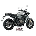 Uitlaatsysteem 2-1 S1 zwart Yamaha MT-07 (17-20)