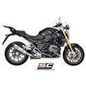 Uitlaatdemper Oval titanium BMW R1200R-RS (15-16)