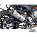 Uitlaatdemper Oval high titanium BMW S1000XR (17-19)