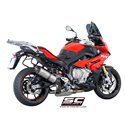 Uitlaatdemper Oval high titanium BMW S1000XR (17-19)