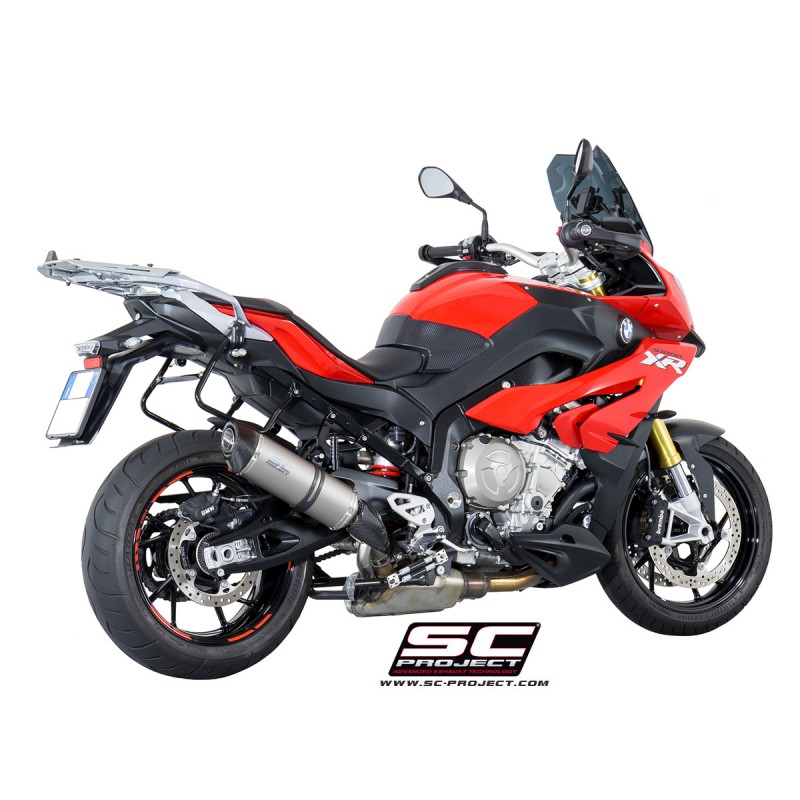 Uitlaatdemper Oval high titanium BMW S1000XR (17-19)