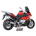 Uitlaatdemper Oval low titanium BMW S1000XR (17-19)