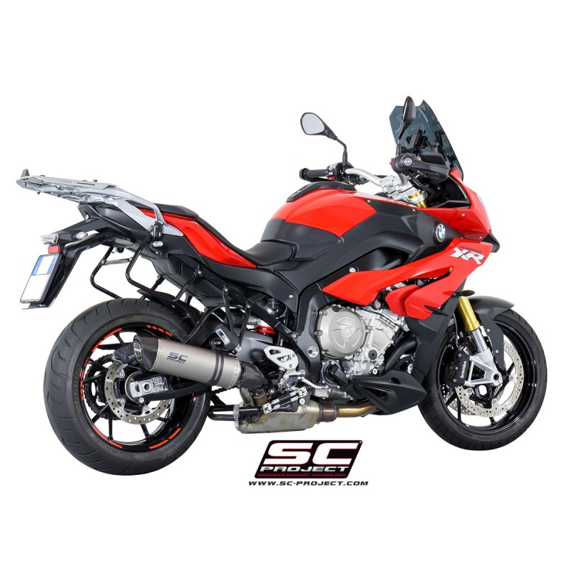 Uitlaatdemper Oval low titanium BMW S1000XR (17-19)