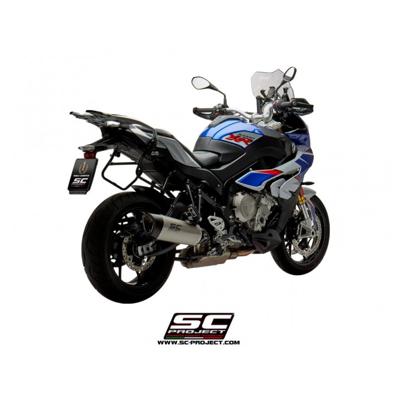 Uitlaatdemper SC1-R titanium BMW S1000XR (17-19)