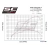 Uitlaatdemper CR-T titanium (mesh) BMW S1000RR (17-18)