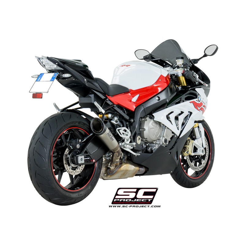 Uitlaatdemper S1 titanium BMW S1000RR (17-18)