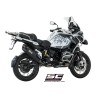 Uitlaatdemper Adventure zwart BMW R1200GS - Adventure (13-16)