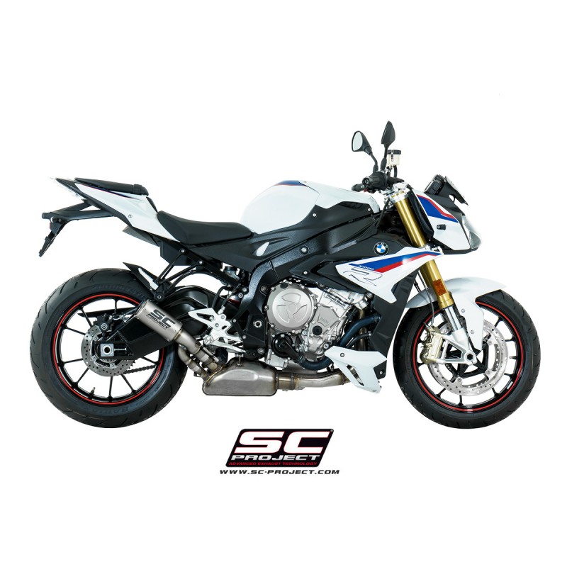 Uitlaatdemper CR-T titanium (mesh) BMW S1000R (17-20)