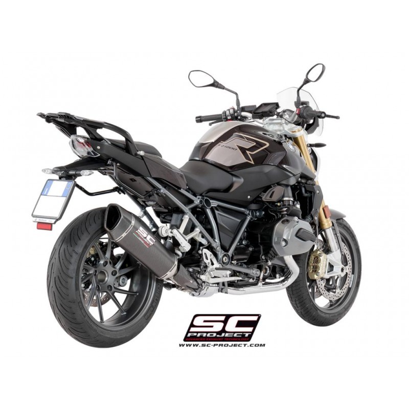 Uitlaatdemper SC1-R carbon BMW R1200R-RS (17-18)