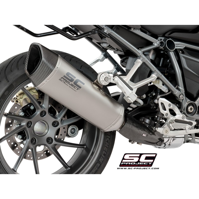 Uitlaatdemper SC1-R titanium BMW R1200R-RS (17-18)