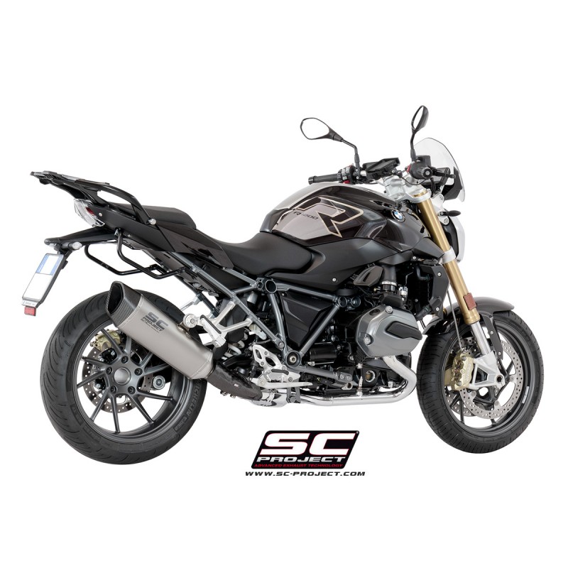 Uitlaatdemper SC1-R titanium BMW R1200R-RS (17-18)