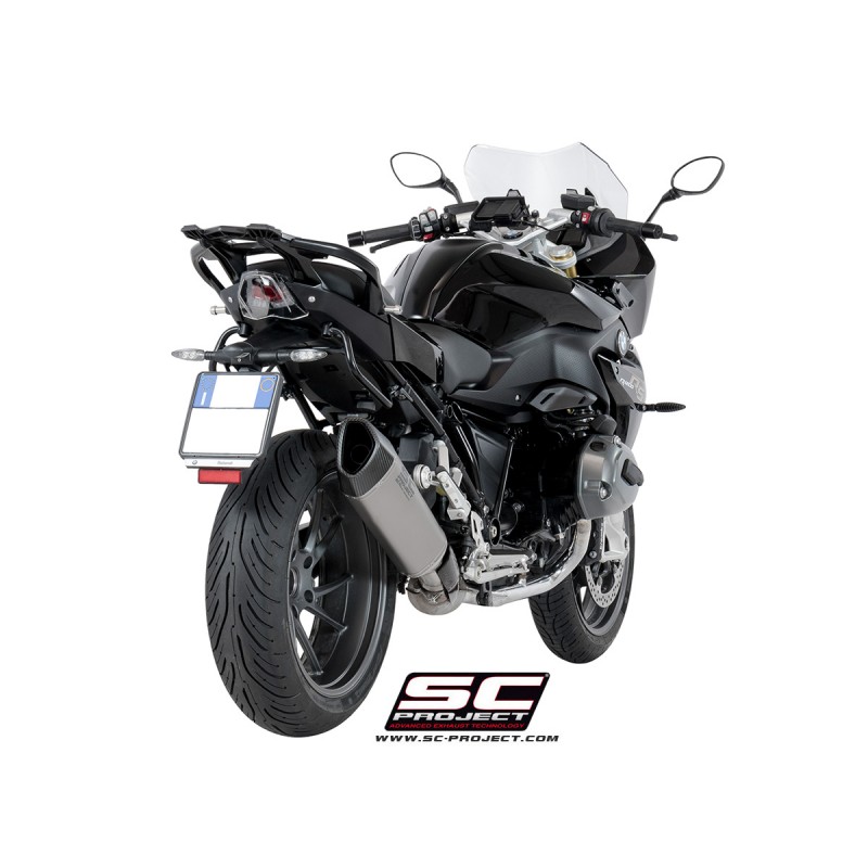 Uitlaatdemper SC1-R titanium BMW R1200R-RS (17-18)