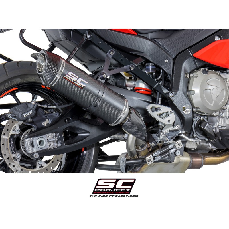 Uitlaatdemper Oval high carbon BMW S1000XR (15-16)