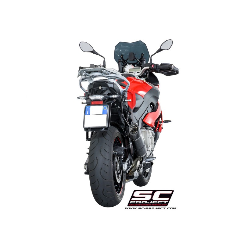 Uitlaatdemper Oval high titanium BMW S1000XR (15-16)