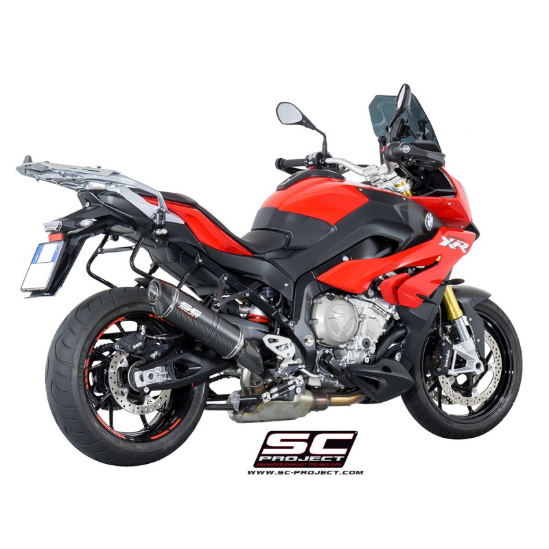 Uitlaatdemper Oval high titanium BMW S1000XR (15-16)