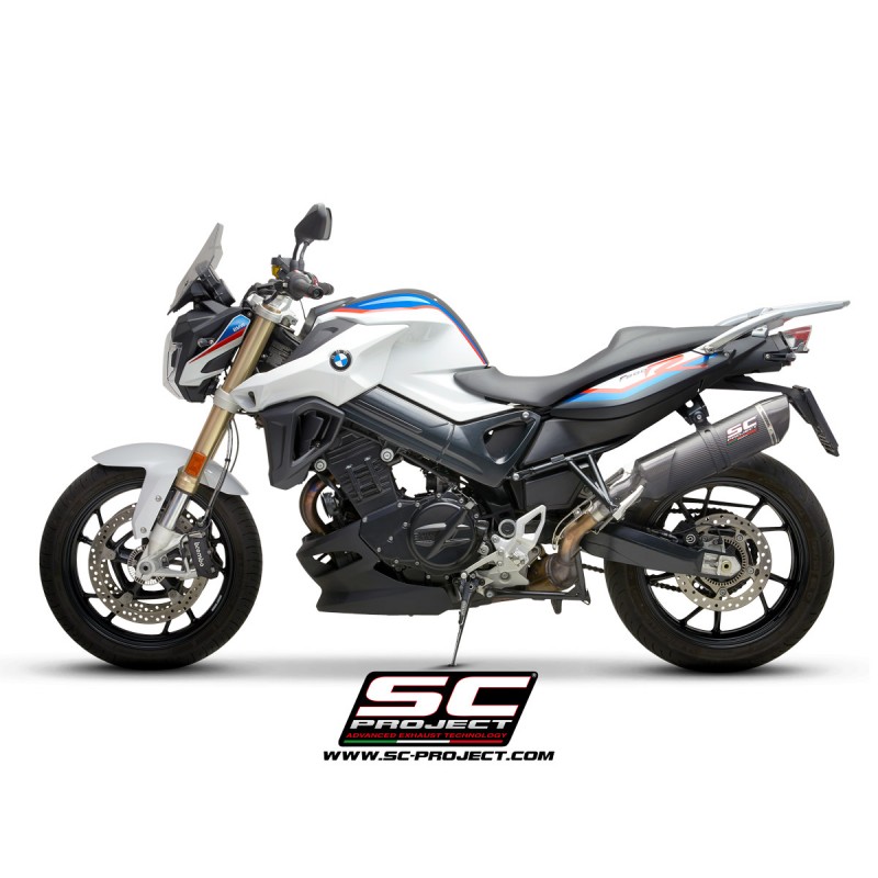 Uitlaatdemper Oval carbon BMW F800R (09-16)