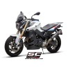 Uitlaatdemper Oval carbon BMW F800R (09-16)