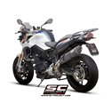 Uitlaatdemper Oval carbon BMW F800R (09-16)